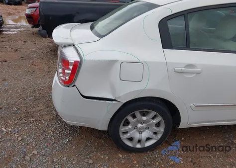 2012 Nissan Sentra 2.0 S z USA, uszkodzony, nr VIN 3N1AB6AP6CL771277